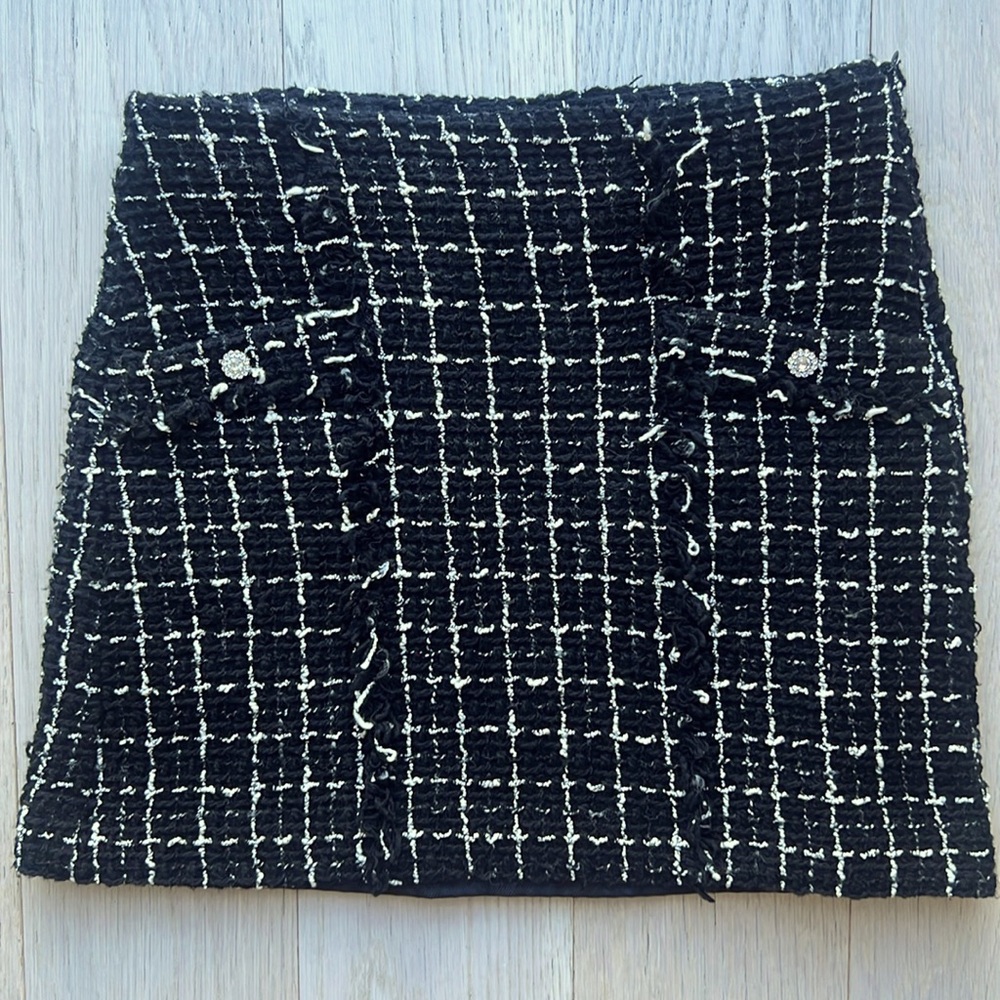 MANGO Short Skirt w/ Gem Pockets (S)